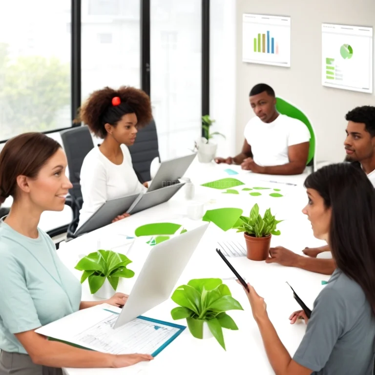 Group of professionals engaged in a Skill Frontier workshop